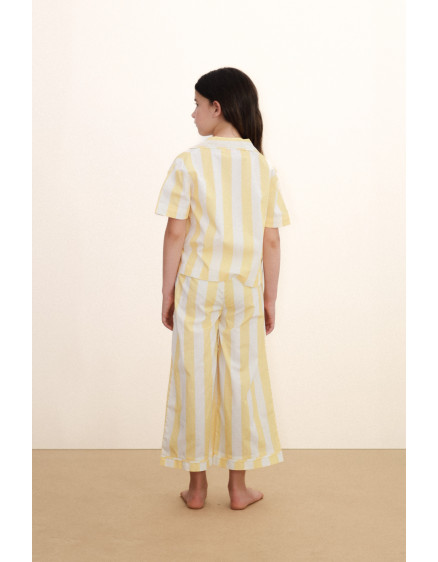 Піжама Stripes Dusty Yellow 2