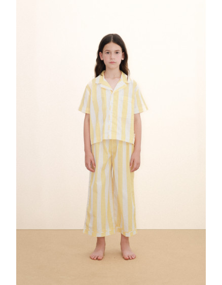 Піжама Stripes Dusty Yellow 3