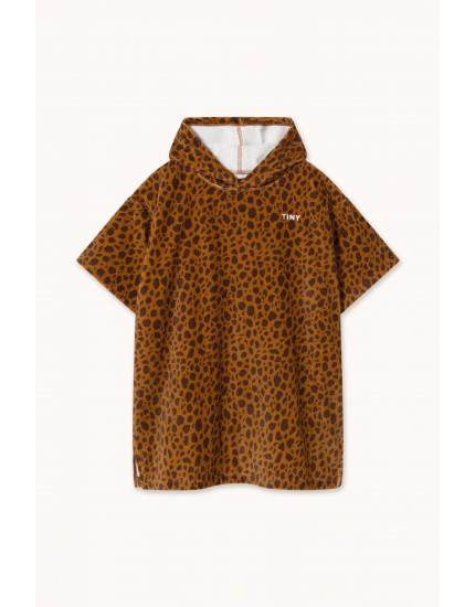 Пончо Mini Animal Light Brown