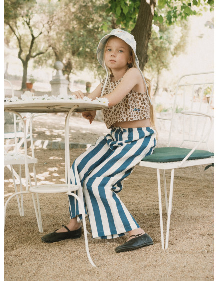 Топ Animal Print Dark Vanilla 2