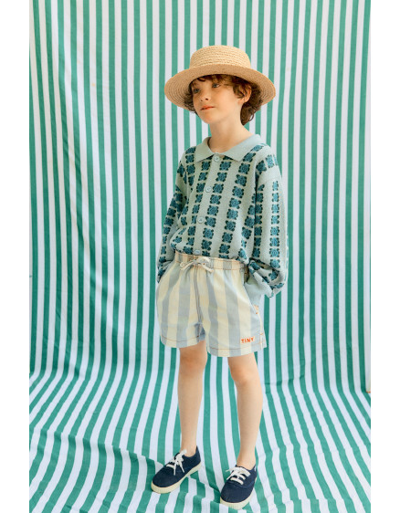 Шорти Stripes Washed Blue 2