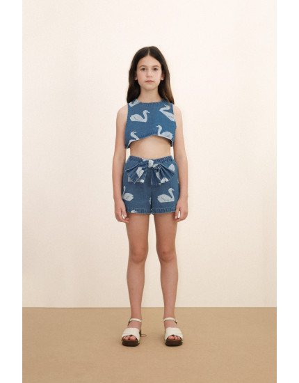 Шорти Big Swans Wash Denim