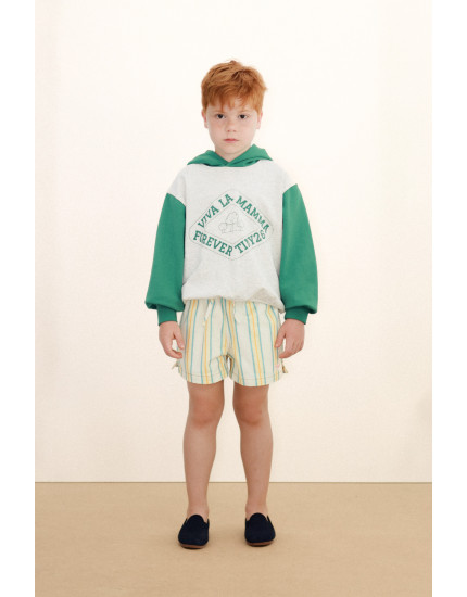 Шорти Multi Stripes White