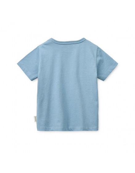 Apia Placement SS T-shirt Tiger Blue 5