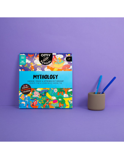 Постер міфологія + наліпки OMY School