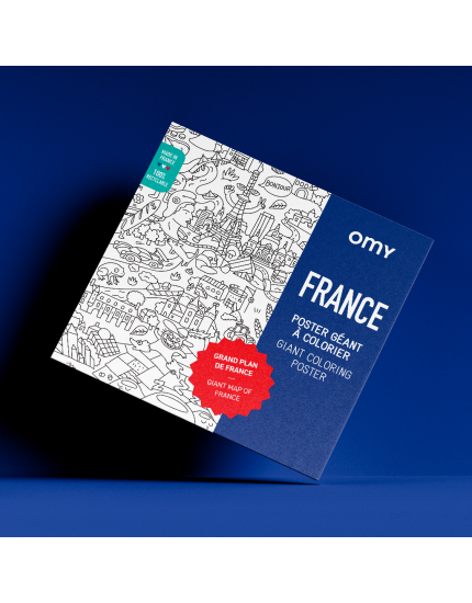 Постер-розмальовка France Giant