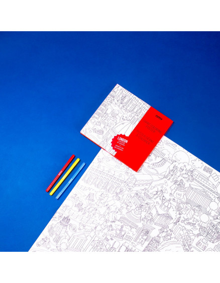 Постер-розмальовка London Giant 4