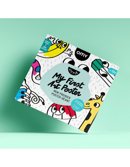 Постер-розмальовка My first art Giant