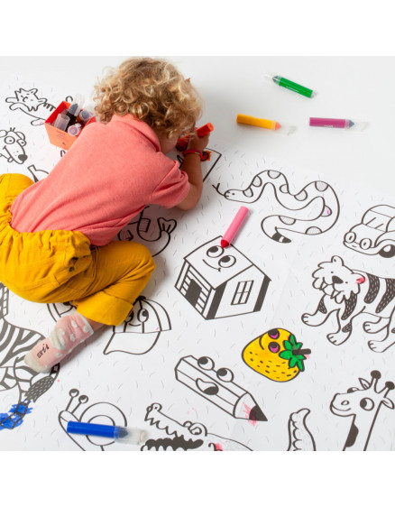 Постер-розмальовка My first art Giant 2