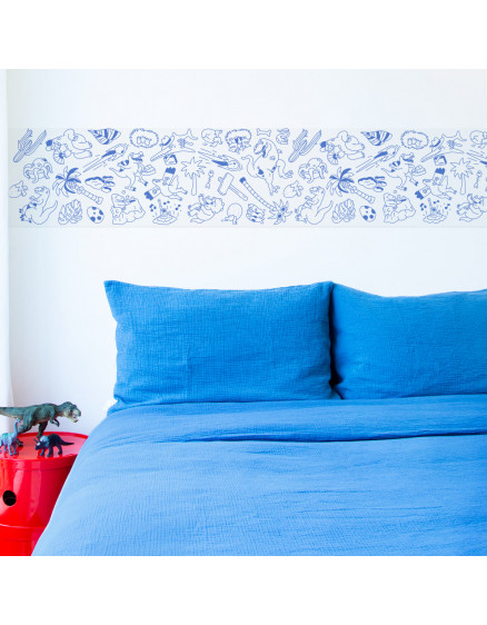 Постер-розмальовка Stick It Dino 5