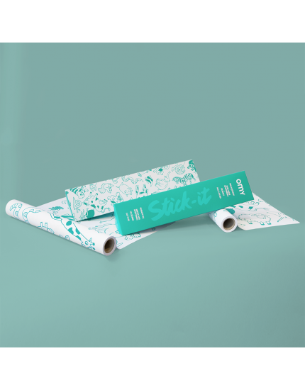 Постер-розмальовка Stick It Animals