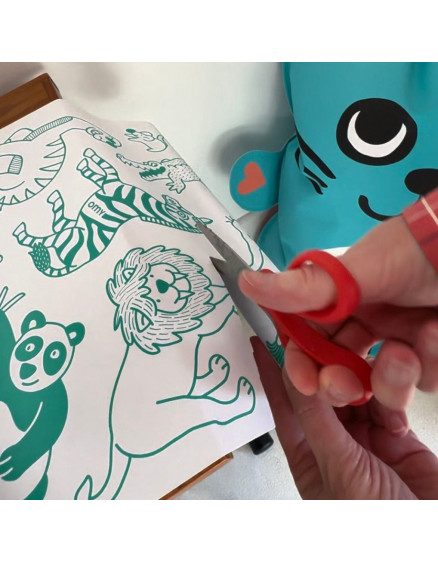 Постер-розмальовка Stick It Animals 2