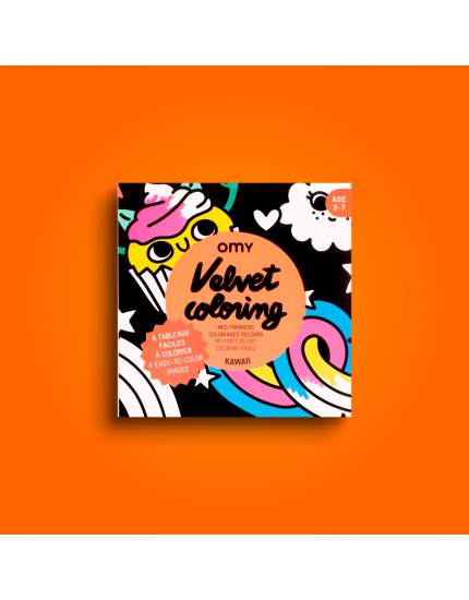 Розмальовка Velvet Kawaii
