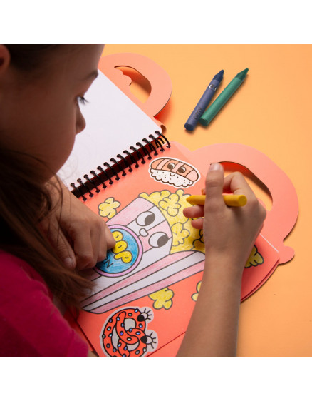 Розмальовка з наліпками Yummy 5