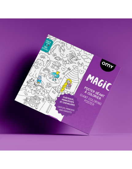 Постер-розмальовка Magic Giant