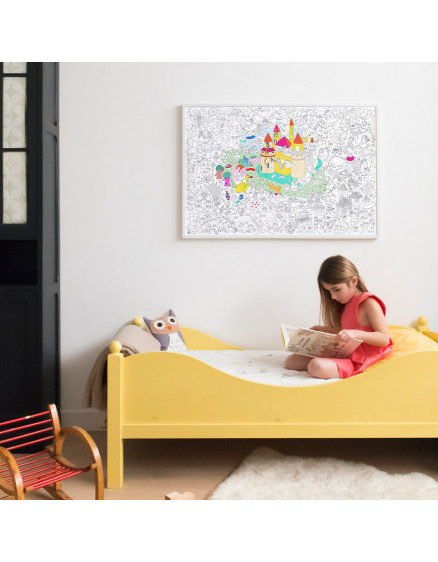 Постер-розмальовка Magic Giant 3