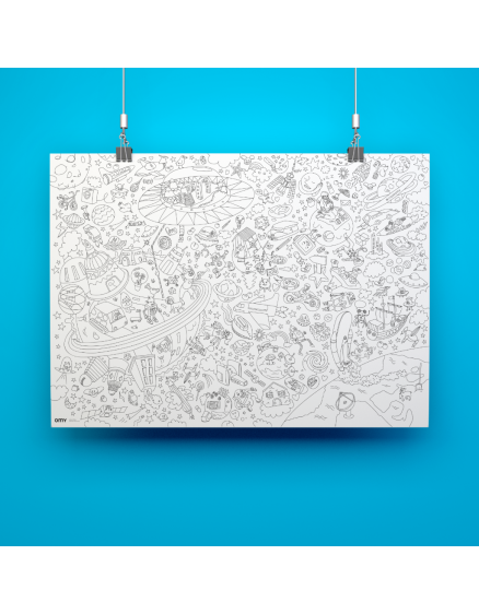 Постер-розмальовка Cosmos Giant 2