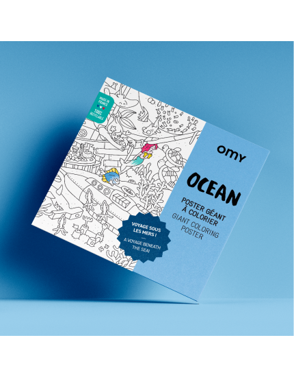 Постер-розмальовка Ocean Giant