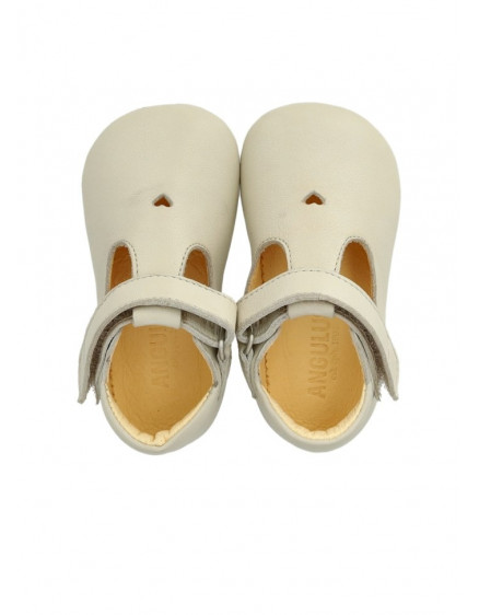 Туфлі Heart and Velcro Oatmilk 4