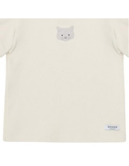 Футболка Nowien Cat Warm White 4