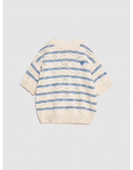 В'язана футболка nº01 Campanula