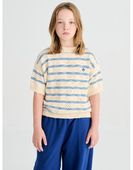 Knit T-shirt nº01 Campanula 4