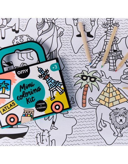 Набір для малювання Mini Atlas 3
