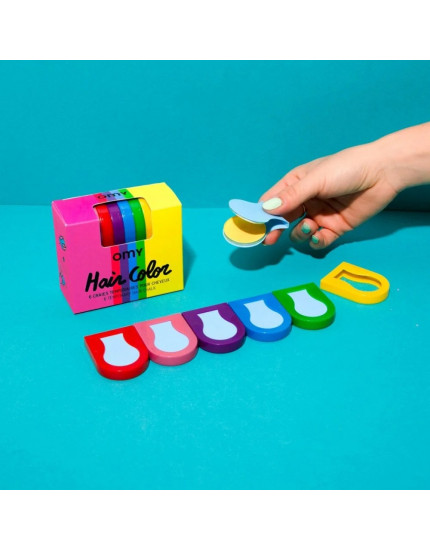 Набір крейди для волосся Rainbow