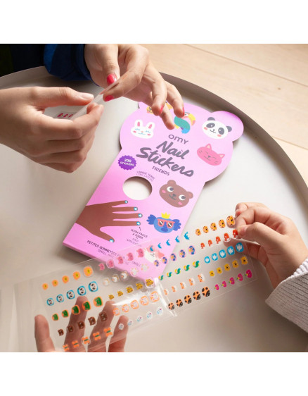 Наліпки на нігті Animals 4