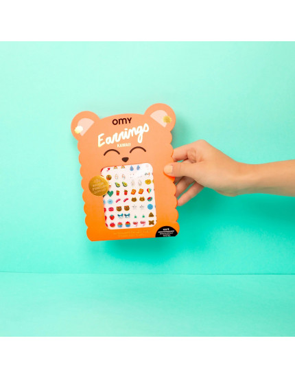 Сережки - наліпки Kawaii