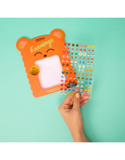 Сережки - наліпки Kawaii 2