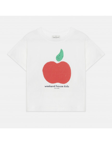 Apple Shape T-shirt White
