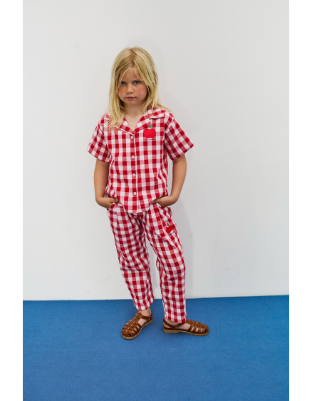 Штани Apple Carrot Red White 3