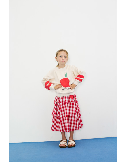 Спідниця Apple Red and White 5