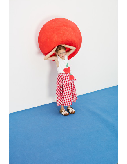 Спідниця Apple Red and White 3