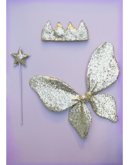 Крила Sparkle Sequin Gold 2