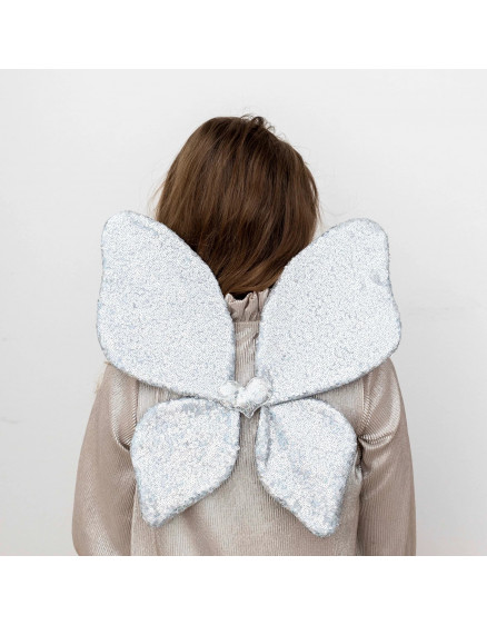 Крила Sparkle Sequin Silver 5