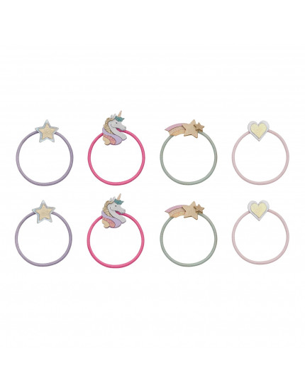 8 х Резинки Dreamy Unicorn