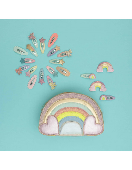 2 х Заколки Rainbow Multi 6