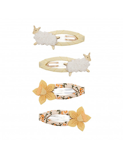 4 х Заколки Spring Lamb Yellow