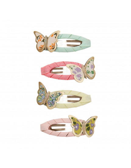 4 х Заколки Floral Butterfly Multi