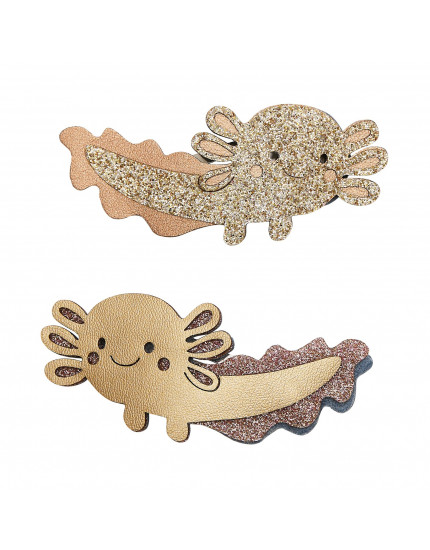 2 х Заколки Axolotl Metallic