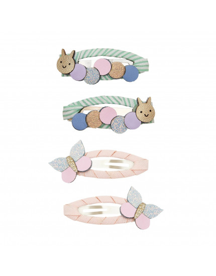 4 х Заколки Hungry Caterpillar Multi