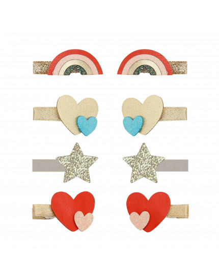 8 х Заколки Rainbow Mini Multi