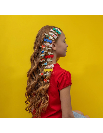 8 х Заколки Rainbow Mini Multi 4