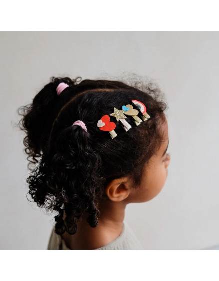 8 х Заколки Rainbow Mini Multi 3