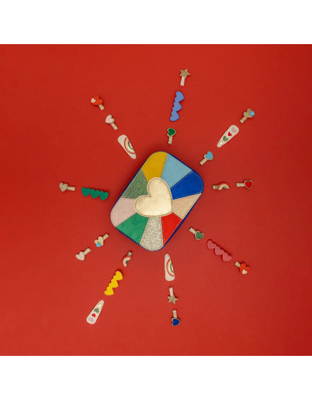 8 х Заколки Rainbow Mini Multi 2