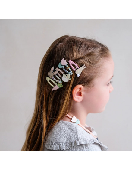 5 х Заколки Bunny And Chick Mini 2