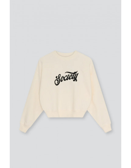 Світшот Mazus Teen Ecru