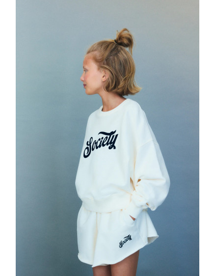 Світшот Mazus Teen Ecru 2